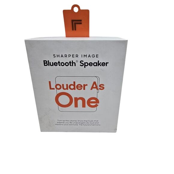 Sharper Image Bluetooth Speaker Louder As One Gift - Picture 2 of 3